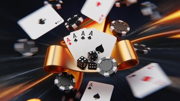 Live casino table with multiple camera angles